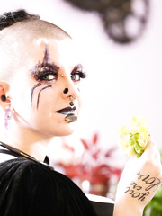 Coarse sex dude gives to freaky sweetheart Luna Lavey in bedroom makes angel groan
