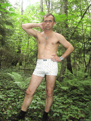 Just me waiting for comments let's get acquainted nude in woods