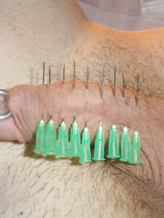 Showing off my extreme piercing cock to the swapsmut world