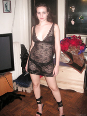 Arya Wears a Hot Black See-Through Outfit And Poses For Nude Pics
