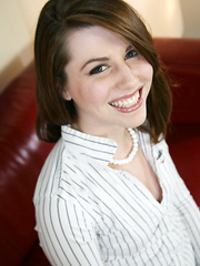 Slender youthful brooke van buuren sheds her jeans for wet crack widening & cook jerking