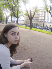 Diminutive hotty Rita Milan acquires gangbanged on a couch from a POV perspective