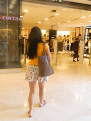 Nasty legal age teenager angel Aubrey Paige takes selfies of her a-hole and mangos in changeroom