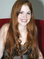 Youthful redhead with taut a-hole cheeks widens her pink bawdy cleft in solo act