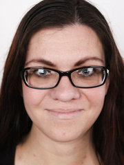 Glasses clad Andela disrobes to show off her hot preggo body undressed