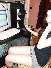 Tiny legal age teenager seduces and copulates a lad this babe met on Internet dating web page