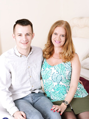 Large titted UK housewife strips her toy lad in advance of they fuck