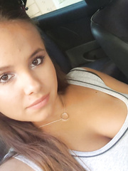 Juvenile looking Lalin Girl cutie Olivia hides her biggest whoppers whilst taking selfies