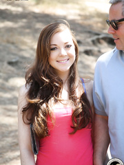 Legal Age Teenager Scarlett Fay is glad to meet large dark shlong into her snug petite slit