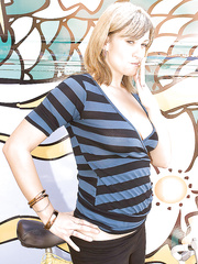 Hawt non-professional chick Makali Chanel smokin' outdoor and positions in nature's garb