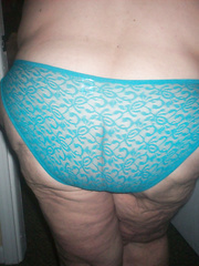 Mothersday panties amateur BBW knickers big bottom chubby woman