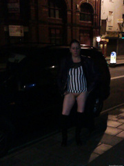 TAZZ one kinky slut doggin public sex with complete strangers bareback