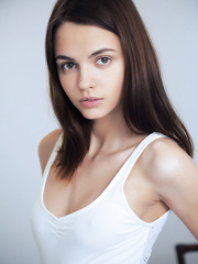 Erotic legal age teenager Lilit A undressing to in nature's garb small mambos & diminutive butt close up