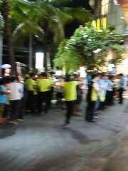 Oriental hottie with a back tattoo and shaved cookie pleasures a sex tourist