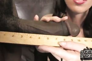 Cuckold husband snowballing wife video. Interracial sex