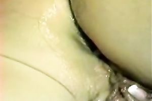Amateur Interracial porn! Slut Wife  Takes It Up The Ass.