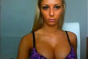 Big-breasted dilettante black cock sluts shows her cleavage and smokes a cig