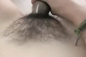 My nasty Married slut can't live without to fuck her hairy wet crack with her sextoy