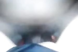 My insatiable girlfriend likes fucking with her pants on