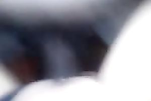 My insatiable girlfriend likes fucking with her pants on