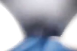 My insatiable girlfriend likes fucking with her pants on