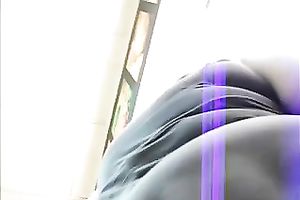 Amazing hidden webcam upskirt episode with an dilettante big beautiful woman