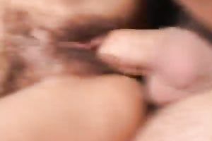 Slutty non-professional dark brown acquires her curly vagina team-fucked hard outdoors