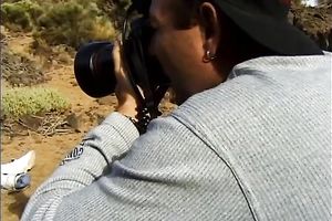 Lubricious blonde nympho knows what double penetration means