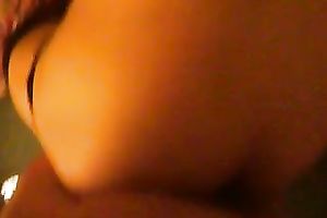 Riding a large hard jock like a boss in front of a camera