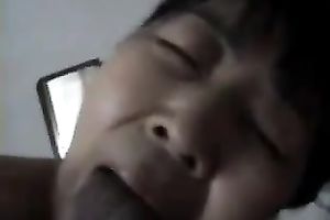Crazy Asian milf sucks my schlong and appears to be to be unable to stop