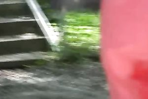 The pissing experience of a Russian blond dilettante housewife