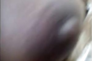 Hot brown skin girlfriend in my car lets me watch her scones