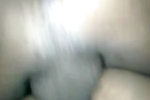 She gets drilled hard from the back as that babe sleeps on ottoman