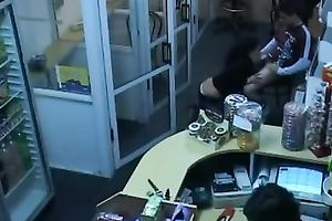 Awesome hidden web camera vid with a floozy getting screwed at her work place