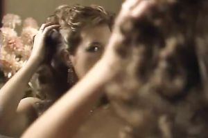 Blond head chick fingers her constricted kitty passionately