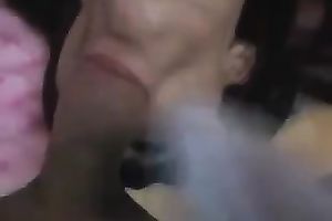 My large boobed GF in knee socks wishes my jock in her cunt