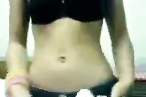 She had tiny titties and curly slit but I still wanted to film her on livecam