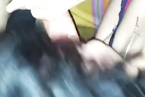 Black-haired co-worker sucks my prick devotedly in POV movie