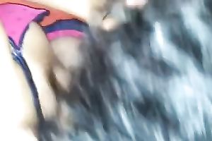 Black-haired co-worker sucks my prick devotedly in POV movie