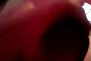 Watch my lascivious BF licking my snatch to orgasm in homemade POV