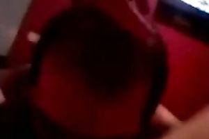 Watch my lascivious BF licking my snatch to orgasm in homemade POV