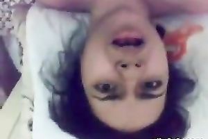 Full bodied Indian hoe with natural large billibongs is pounded unfathomable in her cum-hole