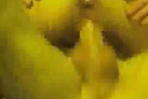 Lubricious slut is jumping on my shlong like a boss