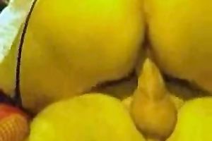 Lubricious slut is jumping on my shlong like a boss