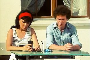 Classic sex with pretty and lascivious chick in her boyfriend's abode