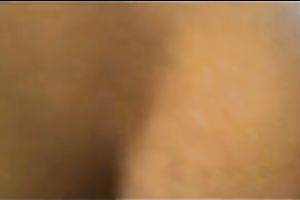 Chubby mulatto playgirl drilled in her bald cookie by my fellow