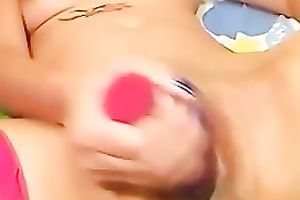 Stunning homemade solo clip with me fucking my bawdy cleft with a sex toy