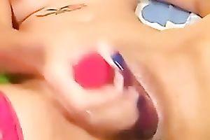Stunning homemade solo clip with me fucking my bawdy cleft with a sex toy