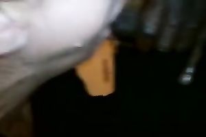 Amateur milf enjoys engulfing my dark dong in homemade movie