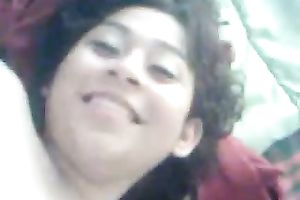 Fingering my hot dark brown girlfriend after oral pleasure